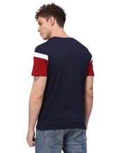 Load image into Gallery viewer, Bold Navy Tee T-Shirts www.epysode.in 

