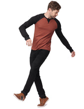 Load image into Gallery viewer, Choco Raglan T-shirt t-shirt www.epysode.in 
