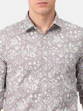Load image into Gallery viewer, Grey Floral Print Shirt Shirt www.epysode.in 
