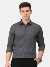 Load image into Gallery viewer, Grey Solid Shirt Shirt www.epysode.in 
