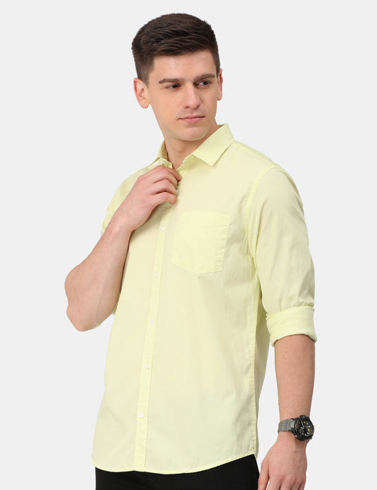 Lemon Solid Shirt Shirt www.epysode.in 