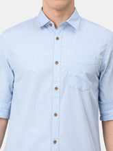 Load image into Gallery viewer, Light Blue Cotton Shirt Shirt www.epysode.in 
