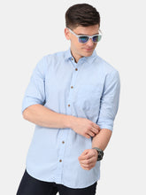 Load image into Gallery viewer, Light Blue Cotton Shirt Shirt www.epysode.in 
