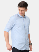 Load image into Gallery viewer, Light Blue Cotton Shirt Shirt www.epysode.in 
