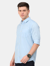 Load image into Gallery viewer, Light Blue Solid Shirt Shirt www.epysode.in 
