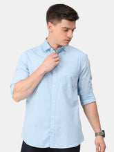 Load image into Gallery viewer, Light Blue Solid Shirt Shirt www.epysode.in 
