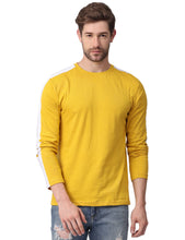 Load image into Gallery viewer, Mustard Panel T-shirt t-shirt www.epysode.in 
