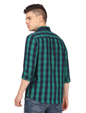 Load image into Gallery viewer, Navy Checks Shirt Shirt www.epysode.in 
