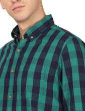 Load image into Gallery viewer, Navy Checks Shirt Shirt www.epysode.in 
