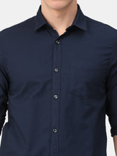 Load image into Gallery viewer, Navy Dobby Shirt Shirt www.epysode.in 
