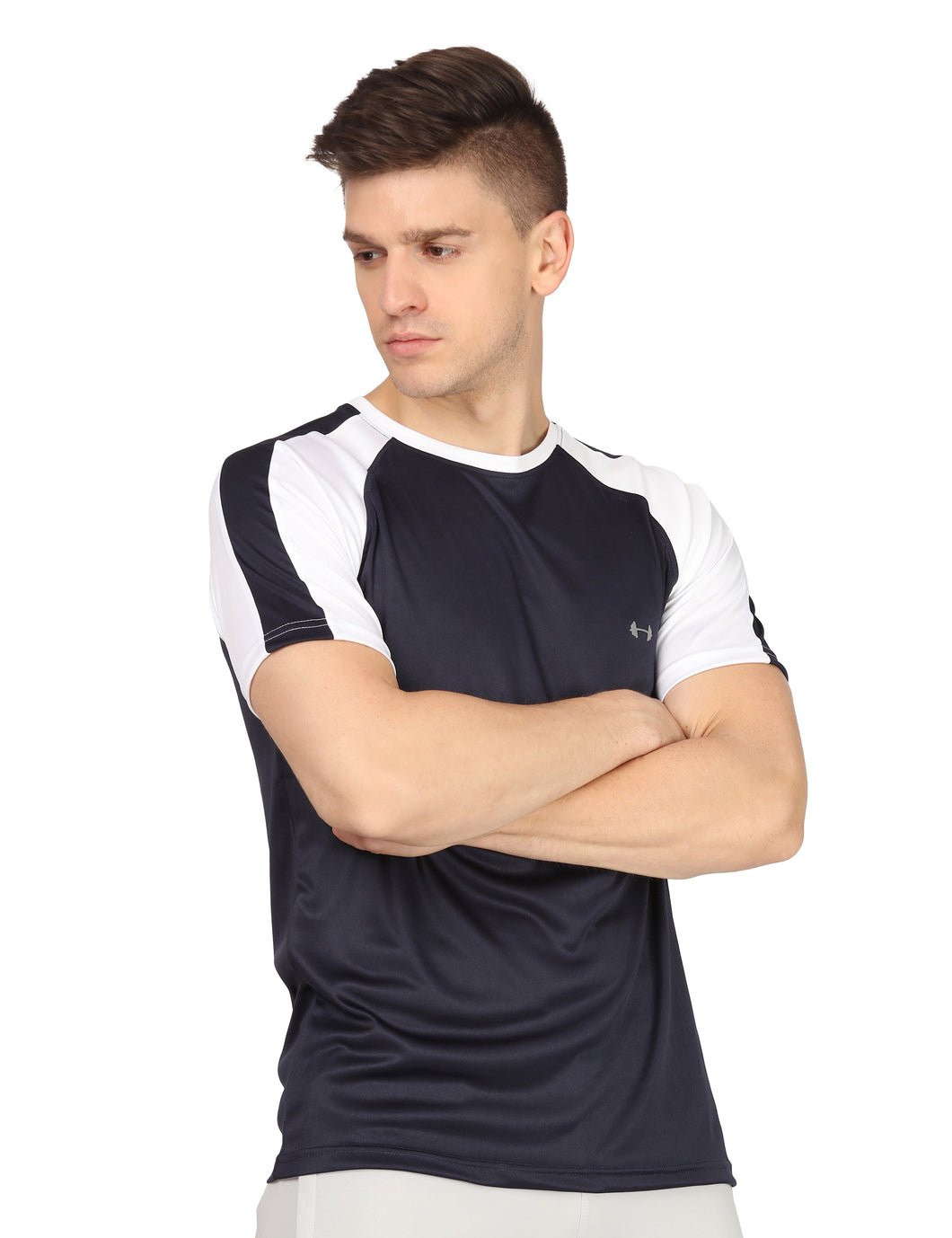 Navy Raglan Sports T-Shirt T-Shirt www.epysode.in 