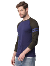 Load image into Gallery viewer, Navy Raglan T-shirt t-shirt www.epysode.in 
