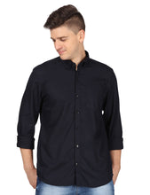 Load image into Gallery viewer, Navy Solid Shirt Shirt www.epysode.in 
