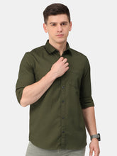 Load image into Gallery viewer, Olive Dobby Shirt Shirt www.epysode.in 

