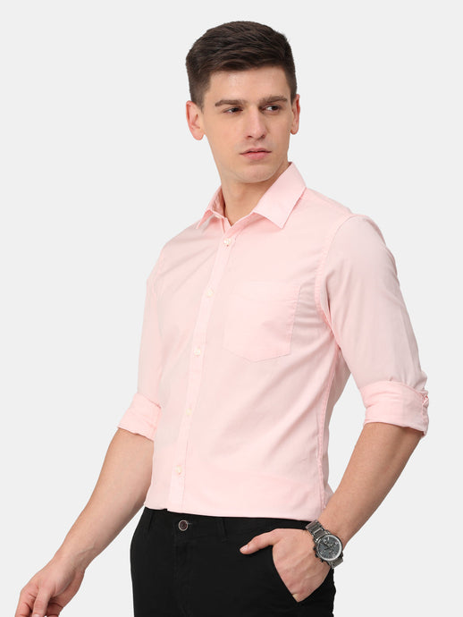 Peach Solid Shirt Shirt www.epysode.in 