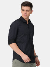 Load image into Gallery viewer, Printed Navy Shirt Shirt www.epysode.in 

