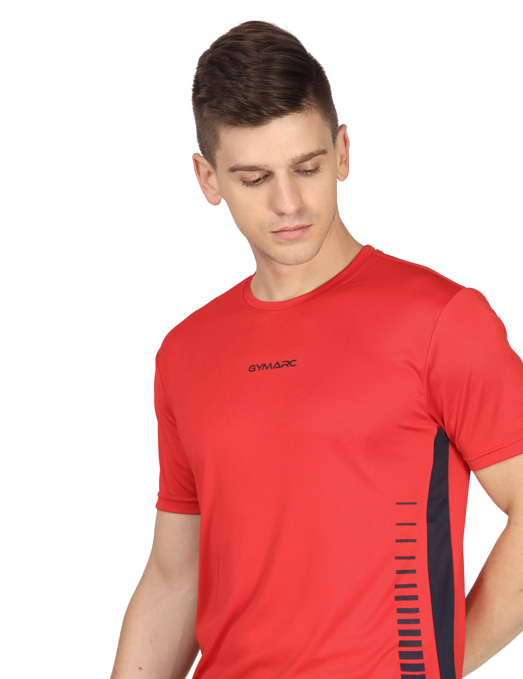 Red Panelled Sports T-Shirt T-Shirt www.epysode.in 