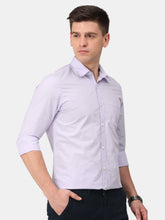 Load image into Gallery viewer, Solid Lilac Cotton Shirt Shirt www.epysode.in 
