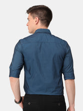 Load image into Gallery viewer, Solid Navy Shirt Shirt www.epysode.in 
