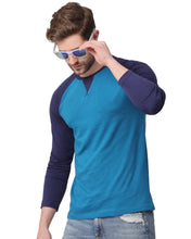 Load image into Gallery viewer, Teal Raglan T-shirt t-shirt www.epysode.in 
