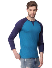Load image into Gallery viewer, Teal Raglan T-shirt t-shirt www.epysode.in 
