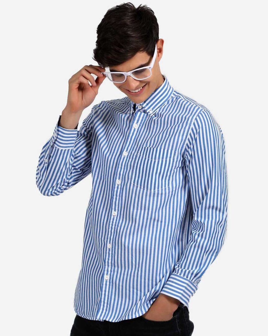United Blue Shirt Shirts www.epysode.in 
