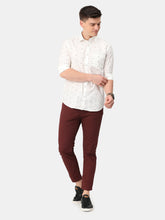 Load image into Gallery viewer, White Bird Print Shirt Shirt www.epysode.in 
