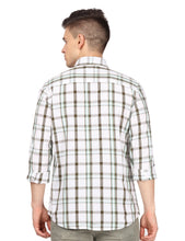 Load image into Gallery viewer, White Checks Shirt Shirt www.epysode.in 
