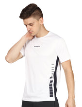 Load image into Gallery viewer, White Panelled Sports T-Shirt T-Shirt www.epysode.in 
