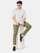 Load image into Gallery viewer, White Printed Shirt Shirt www.epysode.in 
