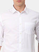 Load image into Gallery viewer, White Solid Shirt Shirt www.epysode.in 
